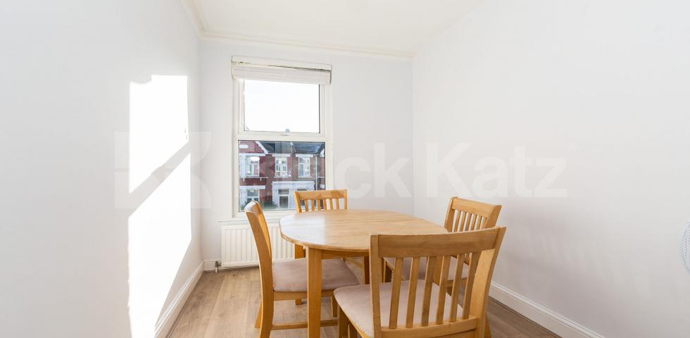 			Plus large study, 2 Bedroom, 1 bath, 1 reception Flat			 Coleraine road, Wood Green